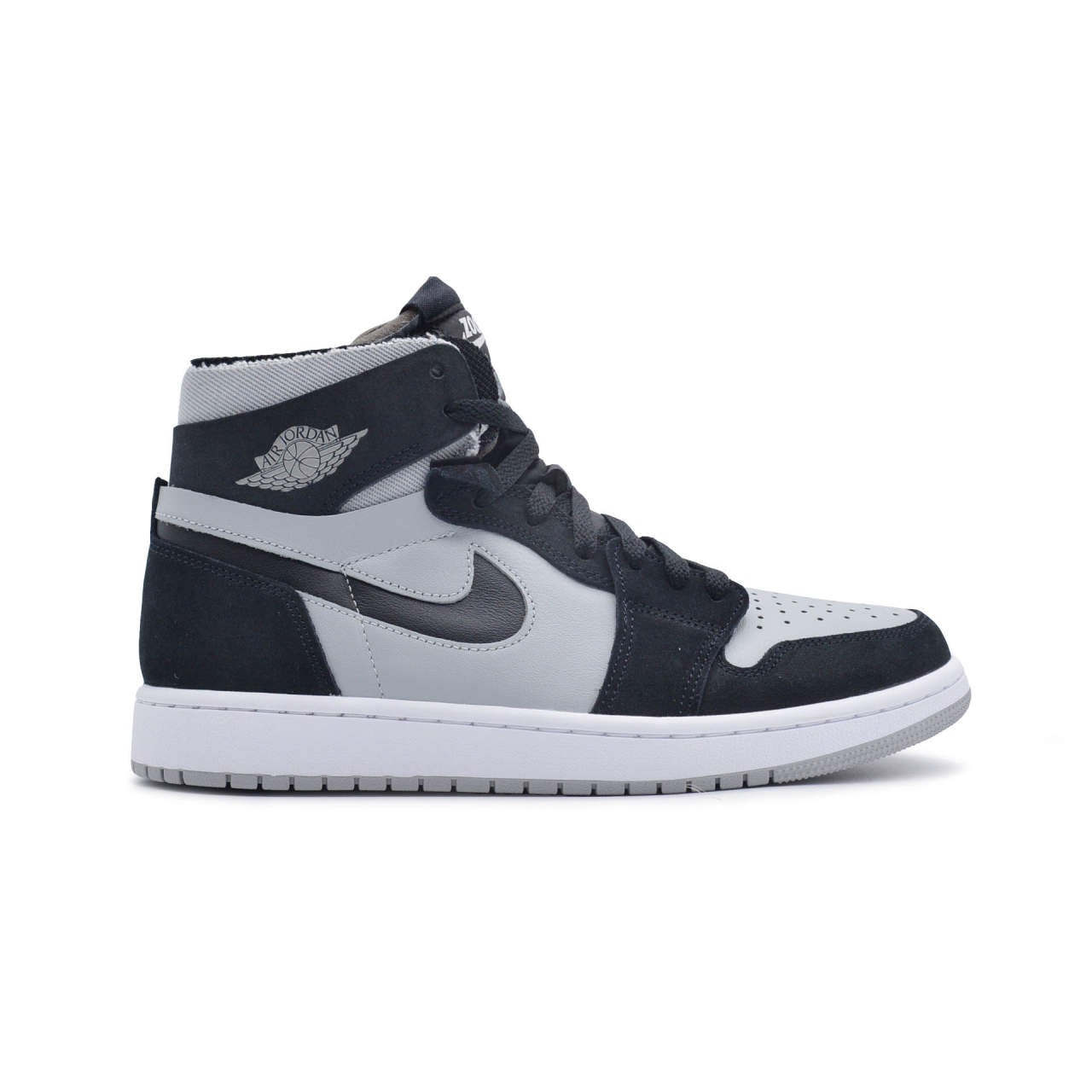 Air Jordan 1 Zoom CMFT Μαύρο και Γκρι