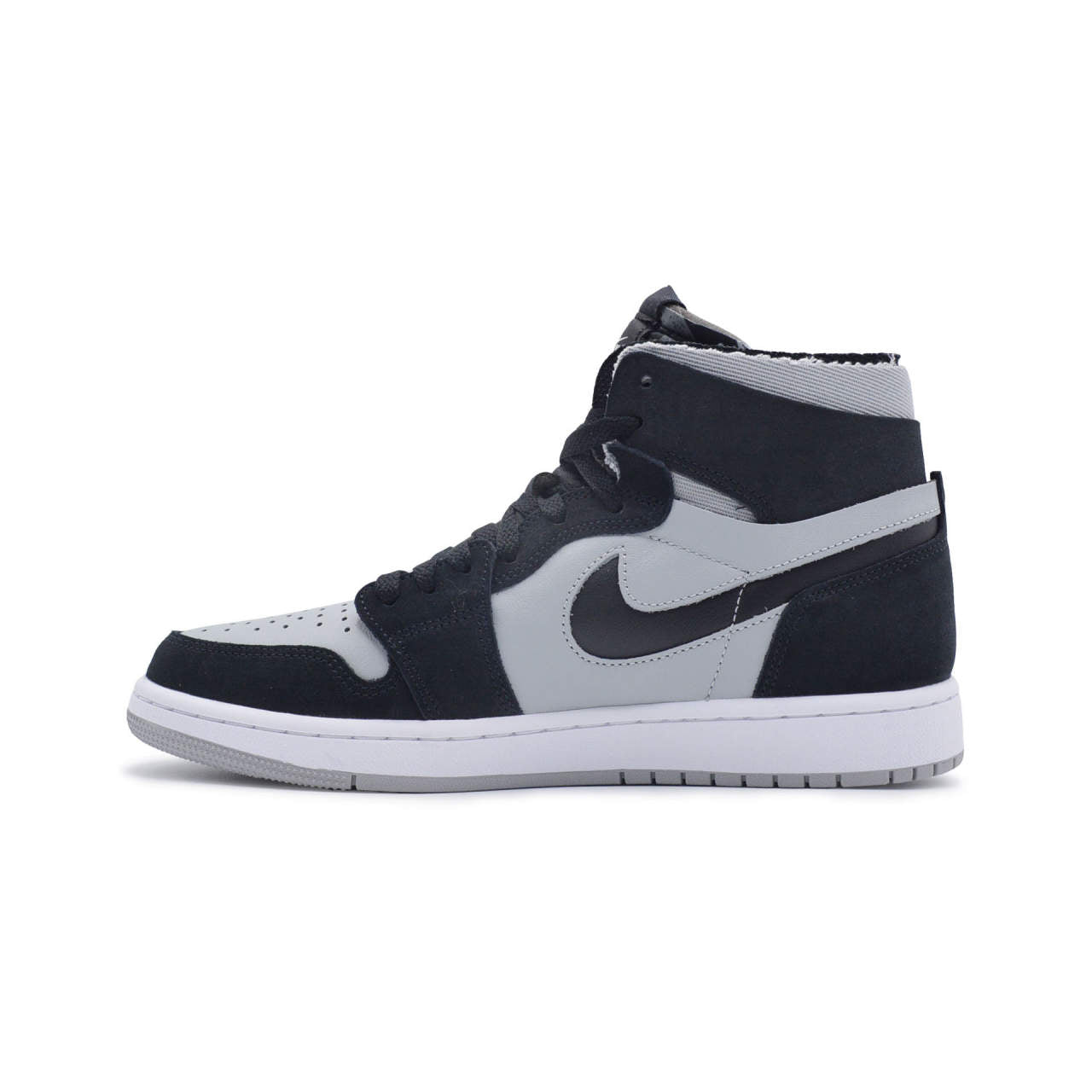 Air Jordan 1 Zoom CMFT Μαύρο και Γκρι