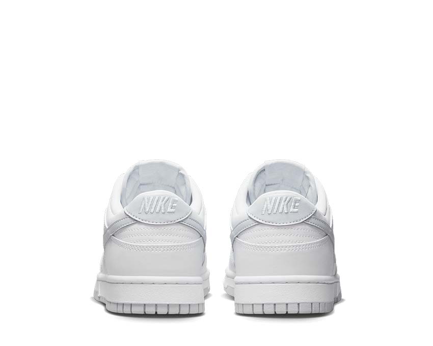Nike Dunk Low White And Pure Platinum