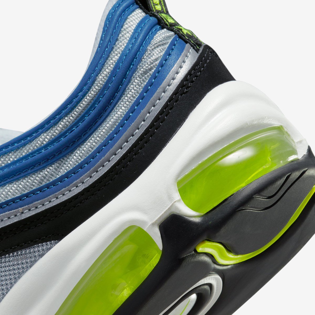 Air Max 97

 Μπλε του Ατλαντικού και κίτρινο τάσης