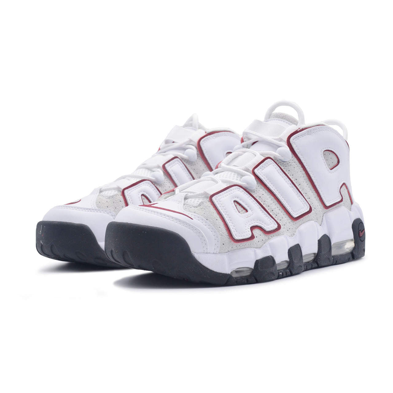 Nike Air More Uptempo 96 White Team Red